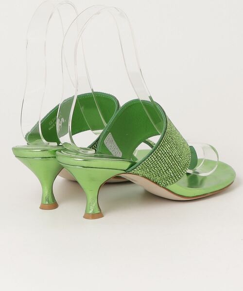 「Jeffrey Campbell」 ビジューミュール 38 グリーン レディース_画像2