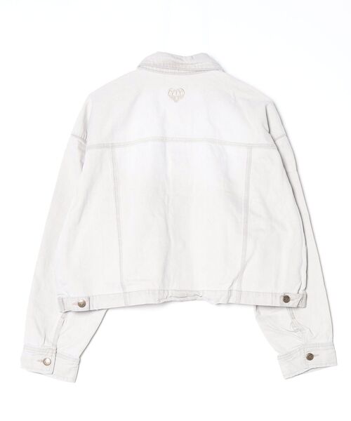 HTH ブルゾン アウター curve stitch denim blouson レディース 