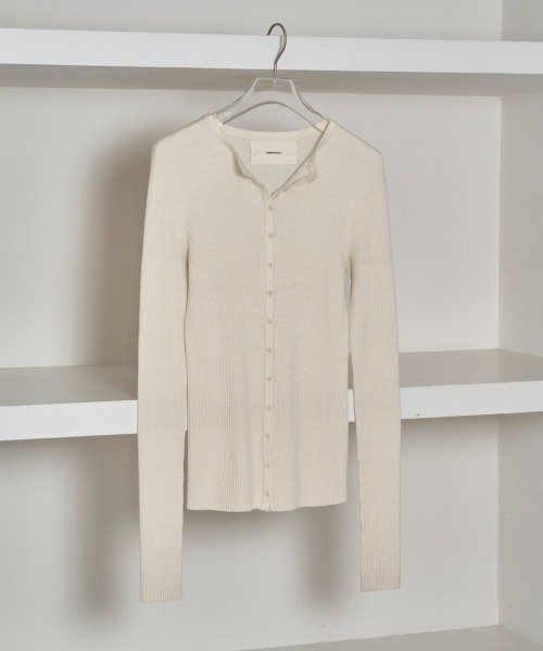 TODAYFUL Silkwool Knit Cardigan キナリ TODAYFUL Silkwool Knit Cardigan キナリ