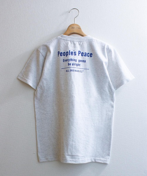 「ALL ORDINARIES」 半袖Tシャツ M ネイビー レディース_画像5