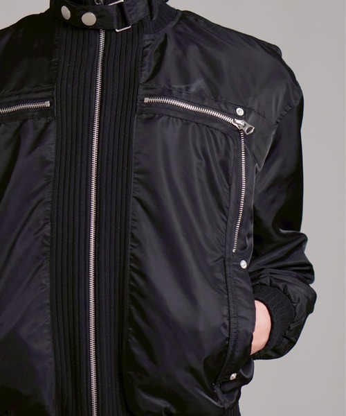 Chikashitsu+（チカシツプラス） ma1 ma-1 「Chikashitsu +」zip up