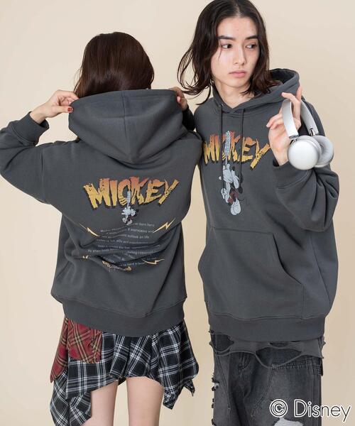 Disney（ディズニー） パーカー ∴WEGO/DISNEYグラフィックプル