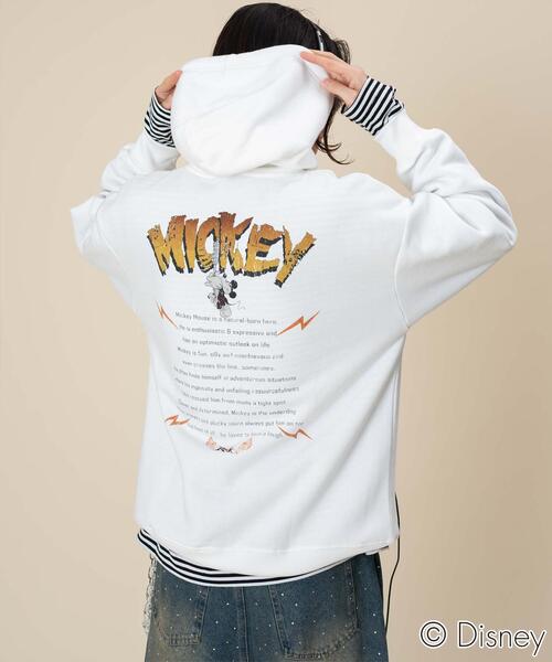 Disney（ディズニー） パーカー ∴WEGO/DISNEYグラフィックプル