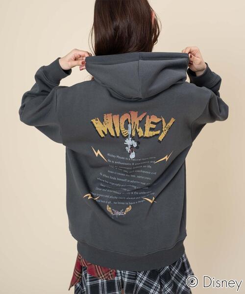 Disney（ディズニー） パーカー ∴WEGO/DISNEYグラフィックプル