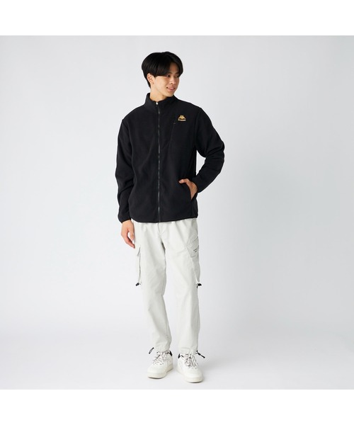 Kappa（カッパ） ダウンジャケット ダウン 軽量 胸元ファスナー
