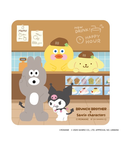 Brunch Brother（ブランチブラザー） ステッカー ブランチブラザーx