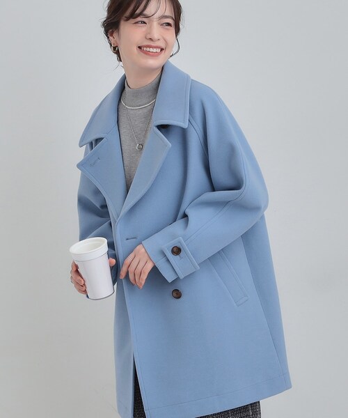 DRESKIP（ドレスキップ） コート チェスターコート 「2WAY」こなれ