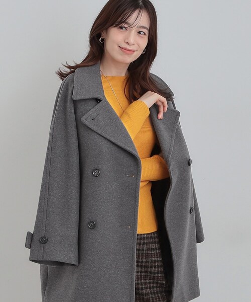 DRESKIP（ドレスキップ） コート チェスターコート 「2WAY」こなれ