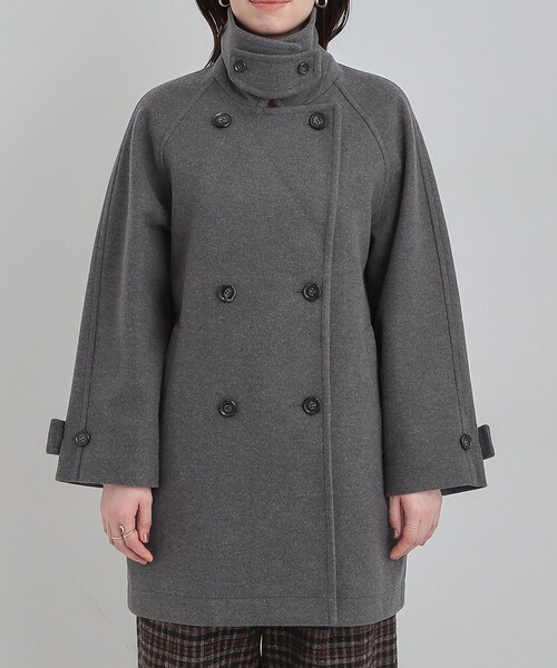 DRESKIP（ドレスキップ） コート チェスターコート 「2WAY」こなれ