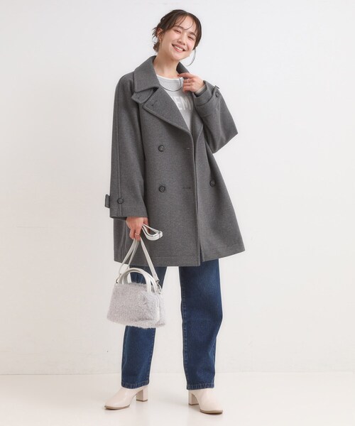 DRESKIP（ドレスキップ） コート チェスターコート 「2WAY」こなれ