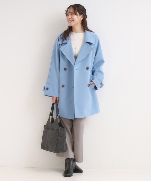 DRESKIP（ドレスキップ） コート チェスターコート 「2WAY」こなれ