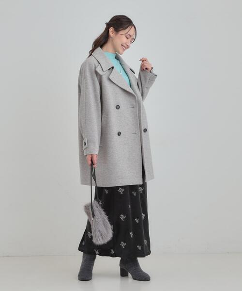 DRESKIP（ドレスキップ） コート チェスターコート 「2WAY」こなれ