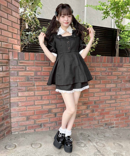 「ROJITA」 セットアップ FREE ブラック レディース_画像2