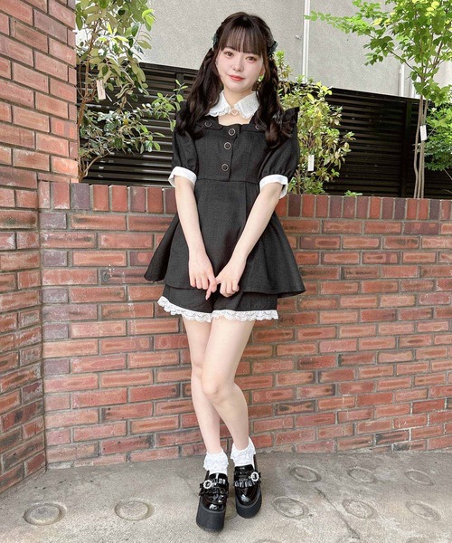 「ROJITA」 セットアップ FREE ブラック レディース_画像3