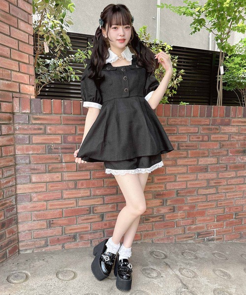 「ROJITA」 セットアップ FREE ブラック レディース_画像4