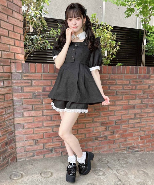 「ROJITA」 セットアップ FREE ブラック レディース_画像6