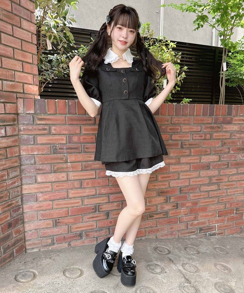 「ROJITA」 セットアップ FREE ブラック レディース_画像8