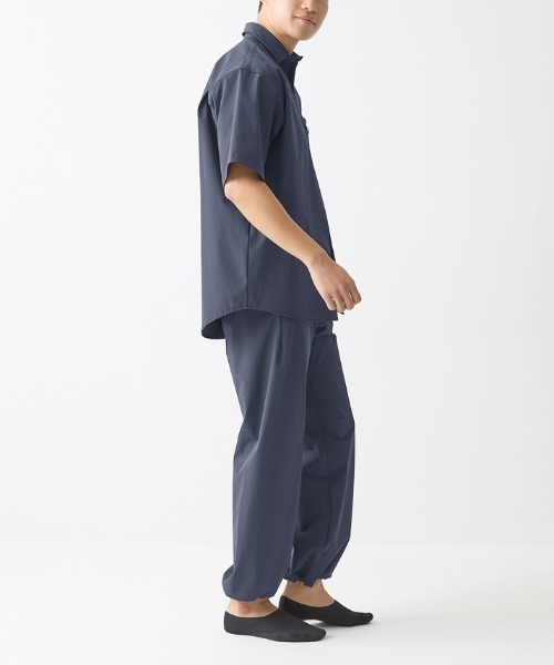 「BODY WILD」 半袖シャツ LARGE ブラック メンズ_画像7
