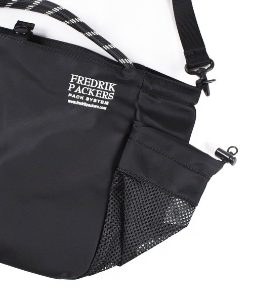 FREDRIK PACKERS フレドリックパッカーズ トートバッグ ショルダーバッグ 2WAY ブラック ユニセックス 自転車 FREDRIK PACKERS（フレドリックパッカーズ） トートバッグ 「FREDRIK