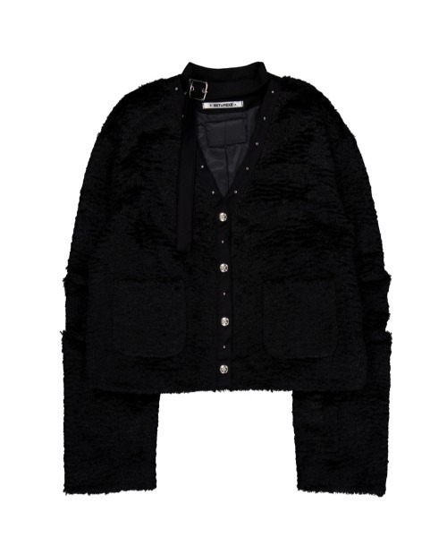 SETUPEXE ジャケット ノーカラージャケット 「SETUP‐EXE」SHORT CHOKER