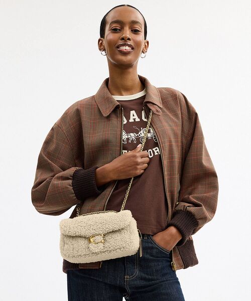 COACH ショルダーバッグ バッグ タビー ショルダー 20・シアリング