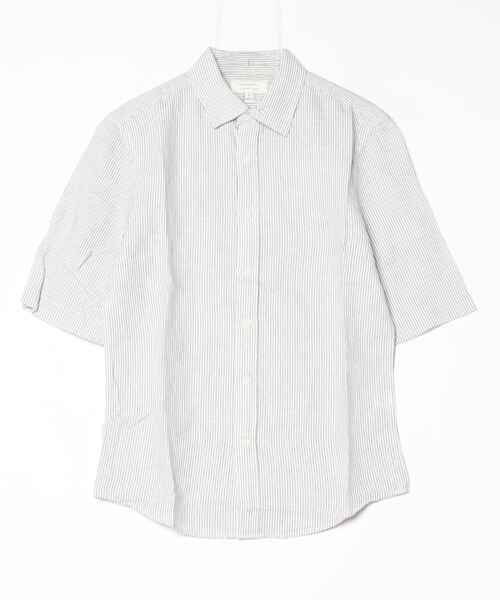「BANANA REPUBLIC FACTORY STORE」 半袖シャツ X-LARGE ブラック メンズ_画像4