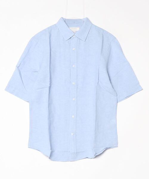 「BANANA REPUBLIC FACTORY STORE」 半袖シャツ X-LARGE ブラック メンズ_画像5