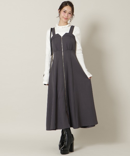 WILLSELECTION（ウィルセレクション） ワンピース ZIPデザインフレア