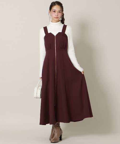 WILLSELECTION（ウィルセレクション） ワンピース ZIPデザインフレア
