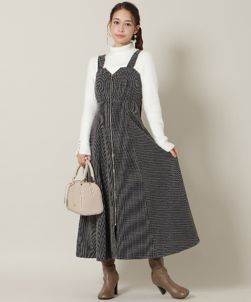 WILLSELECTION（ウィルセレクション） ワンピース ZIPデザインフレア