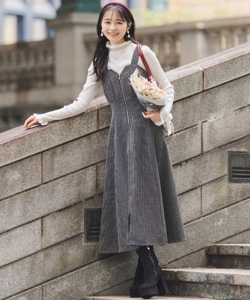 WILLSELECTION（ウィルセレクション） ワンピース ZIPデザインフレア