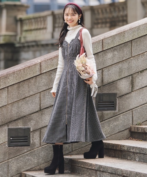 WILLSELECTION（ウィルセレクション） ワンピース ZIPデザインフレア