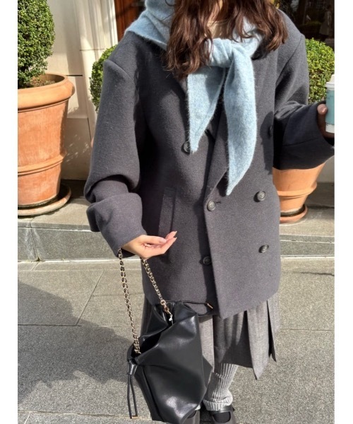 STYLEMIXER（スタイルミキサー） ピーコート pコート パワーショルダー