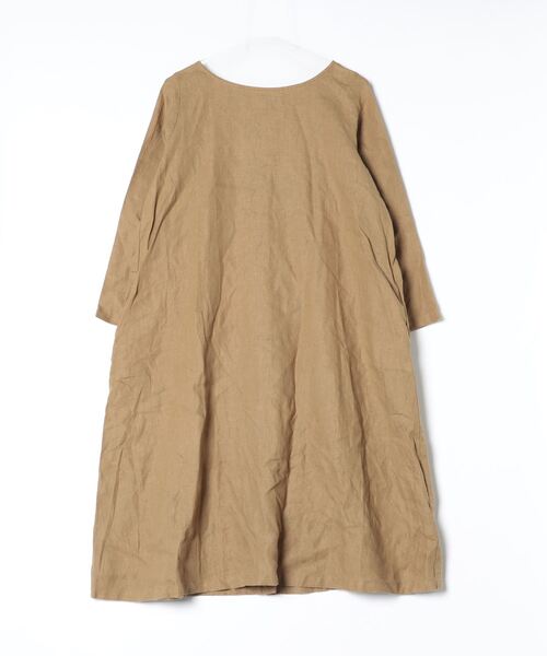 「nest Robe」 長袖ワンピース - グリーン レディース_画像2