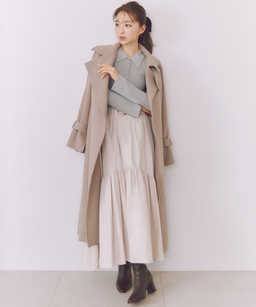 SNIDEL（スナイデル） コート 0 ベージュ レディース : ZOZOTOWN Yahoo