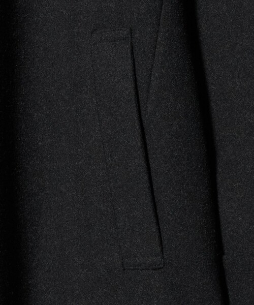 【DK.GRAY】ニットメルトン ショールカラーコート<A DAY IN THE LIFE> A DAY IN THE LIFE コート ジャケット ニットメルトン ショールカラー