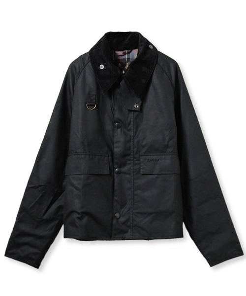 ブルゾン アウター Barbour Spey Wax Short Jacket（バブアー スペイ ワックス ショート ジャケット） メンズの画像
