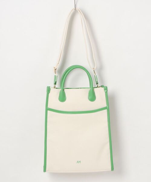 「ACCOMMODE」 2WAYバッグ FREE パープル レディース_画像9