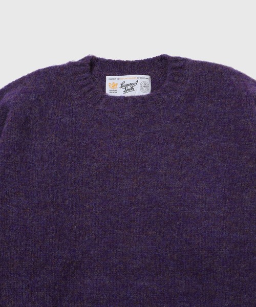 LAURENCE J.SMITH  ニット S ローレンス ジェイスミス LAURENCE J. SMITH - Shetland Sweater