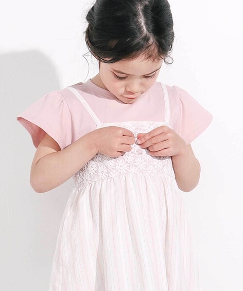 「SLAP SLIP」 「KIDS」ドッキングワンピース 90cm イエロー系その他 キッズ_画像2