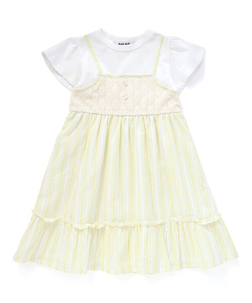 「SLAP SLIP」 「KIDS」ドッキングワンピース 90cm イエロー系その他 キッズ_画像5