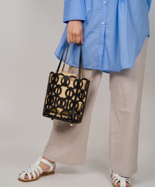 anita bilardi（アニタビラルディ） ハンドバッグ FREE ライトブラウン