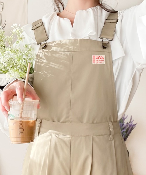 Java オーバーオール X-LARGE ベージュ レディース : ZOZOTOWN Yahoo