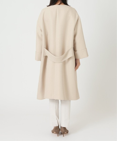 NOBLE ノーブル　コート NOBLE（ノーブル） コート 36 ホワイト レディース : ZOZOTOWN Yahoo