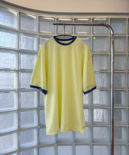 kotohayokozawa（コトハヨコザワ） tシャツ 半袖 CRASHED RINGER TEE