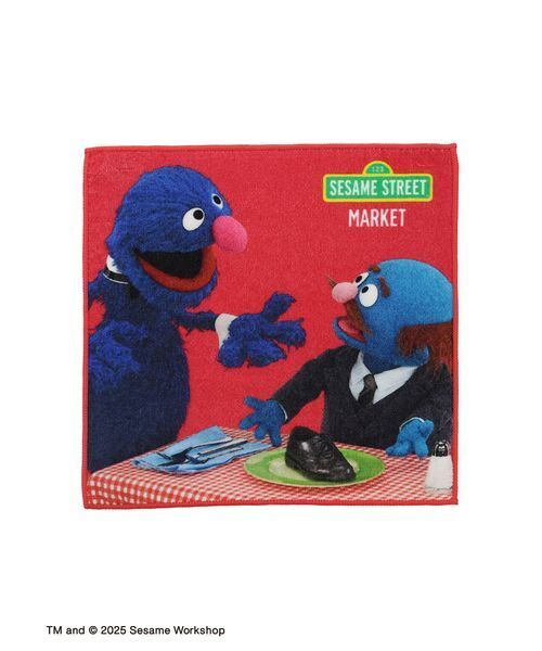 SESAME STREET（セサミストリート） ハンカチ 缶入りプリントタオル