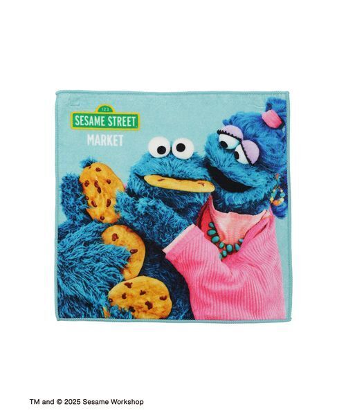 SESAME STREET（セサミストリート） ハンカチ 缶入りプリントタオル