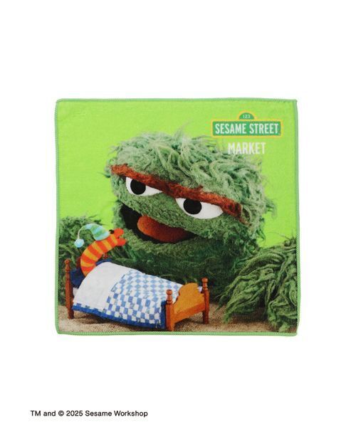 SESAME STREET（セサミストリート） ハンカチ 缶入りプリントタオル