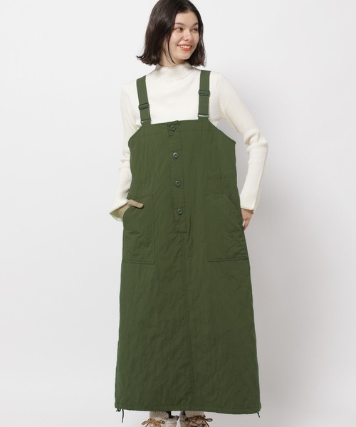 niko and…（ニコアンド） サロペットスカート M グレー レディース