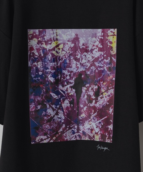 「Casper John」 半袖Tシャツ MEDIUM ブラック系その他 メンズ_画像7